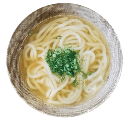 素うどん